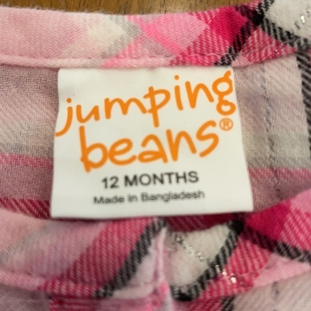 12 month babydoll flannel 006 - Picture 3 of 4